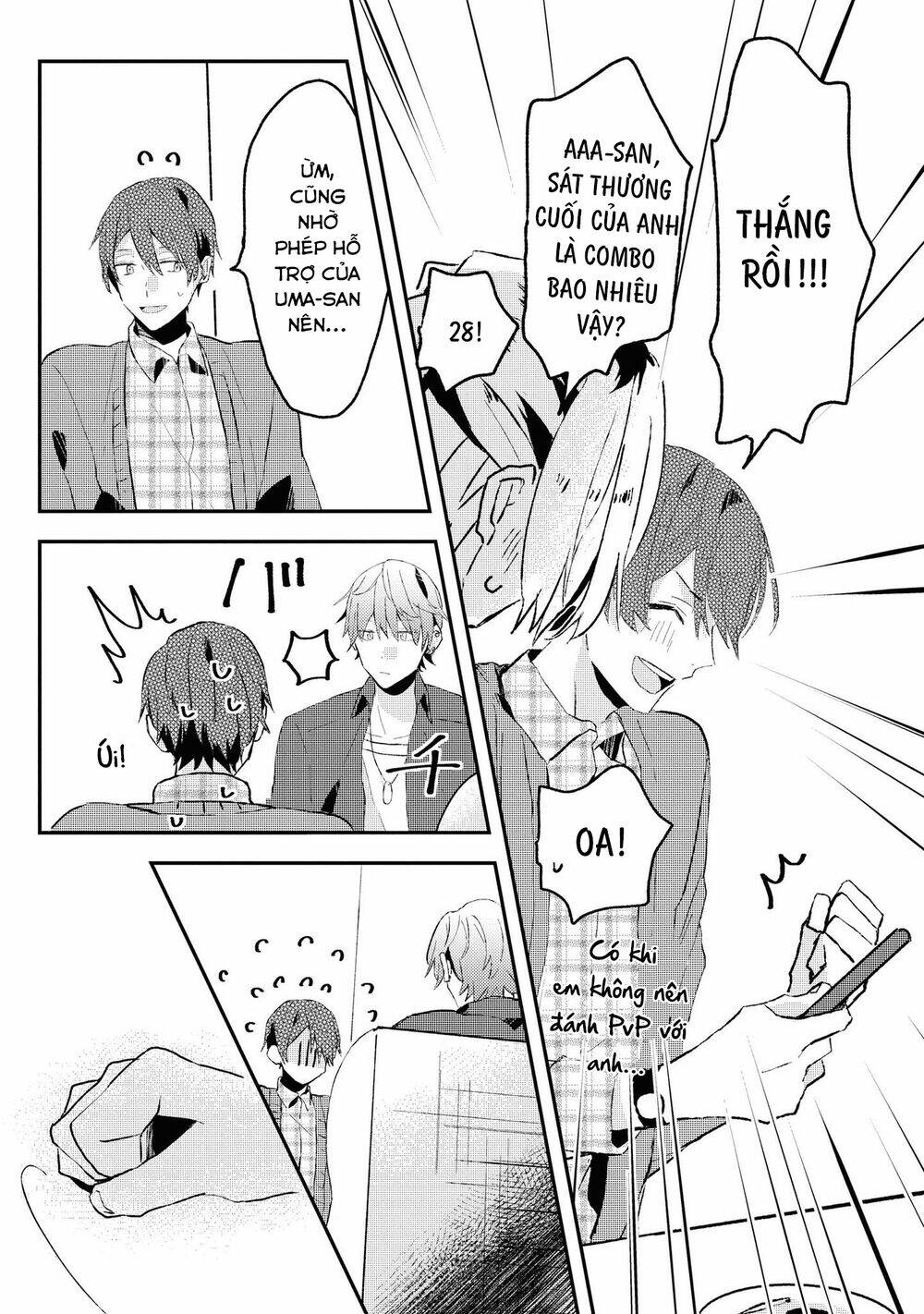 Đồng Đội Game Online, Té Là Ngài Sếp Khó Tính Chap 10 - Next Chap 11