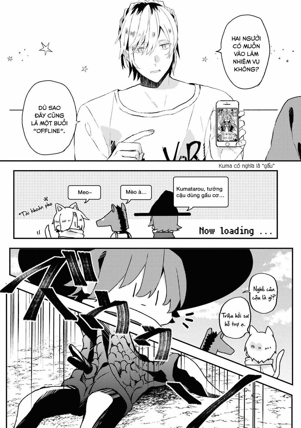 Đồng Đội Game Online, Té Là Ngài Sếp Khó Tính Chap 10 - Next Chap 11