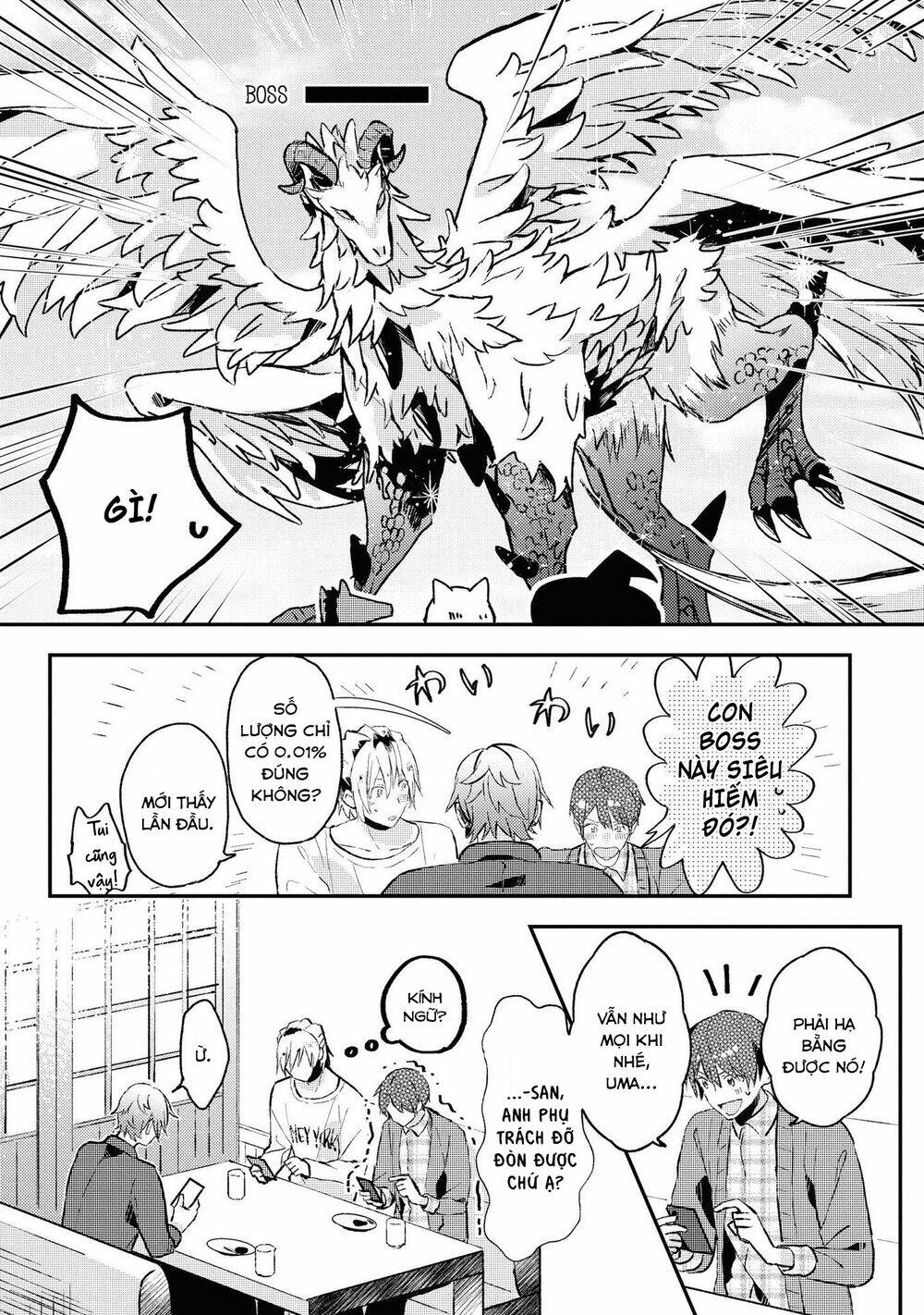 Đồng Đội Game Online, Té Là Ngài Sếp Khó Tính Chap 10 - Next Chap 11