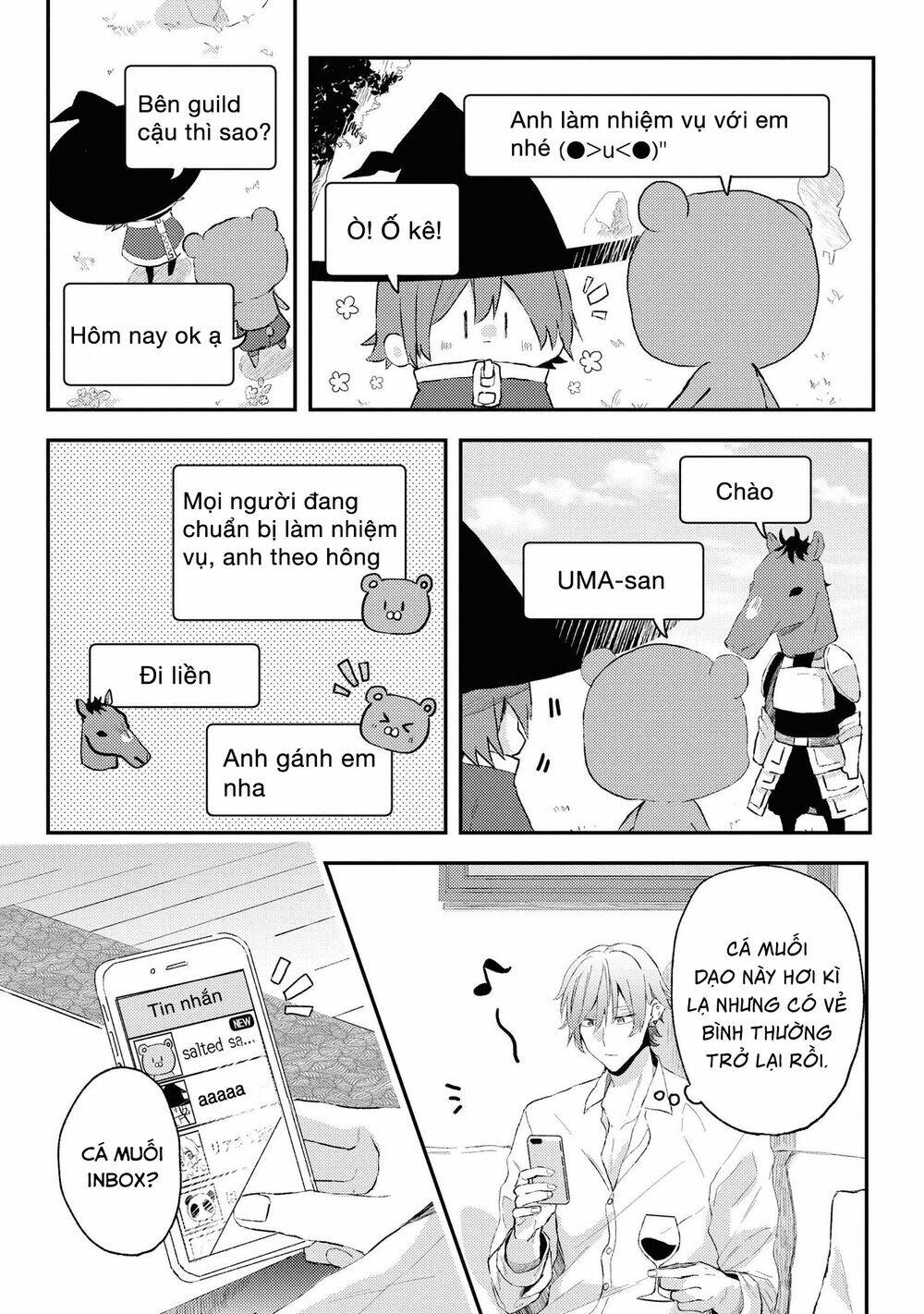 Đồng Đội Game Online, Té Là Ngài Sếp Khó Tính Chap 11 - Next Chap 12