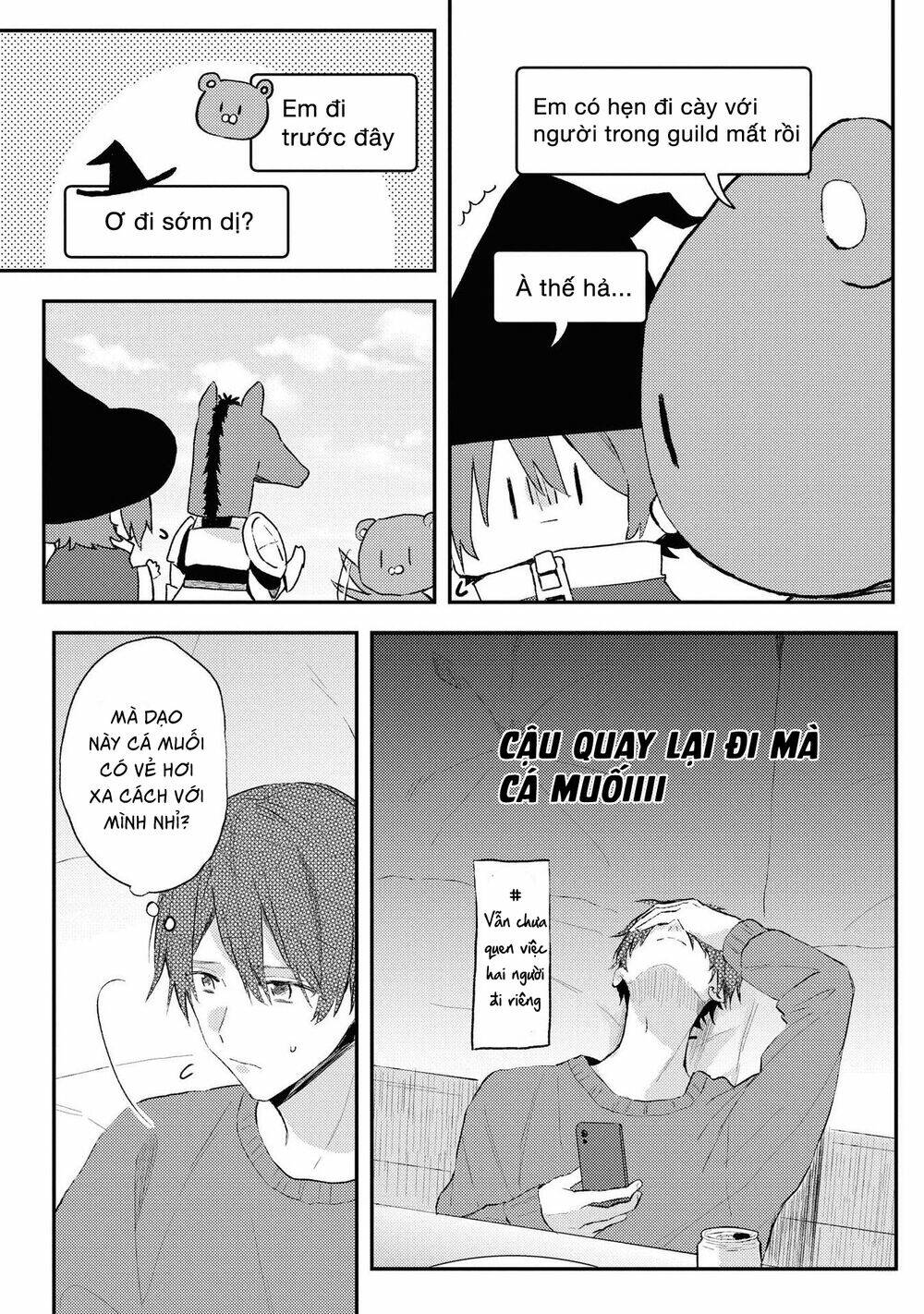 Đồng Đội Game Online, Té Là Ngài Sếp Khó Tính Chap 11 - Next Chap 12