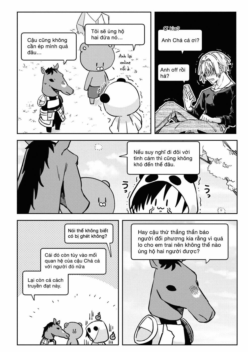 Đồng Đội Game Online, Té Là Ngài Sếp Khó Tính Chap 23 - Next Chap 24