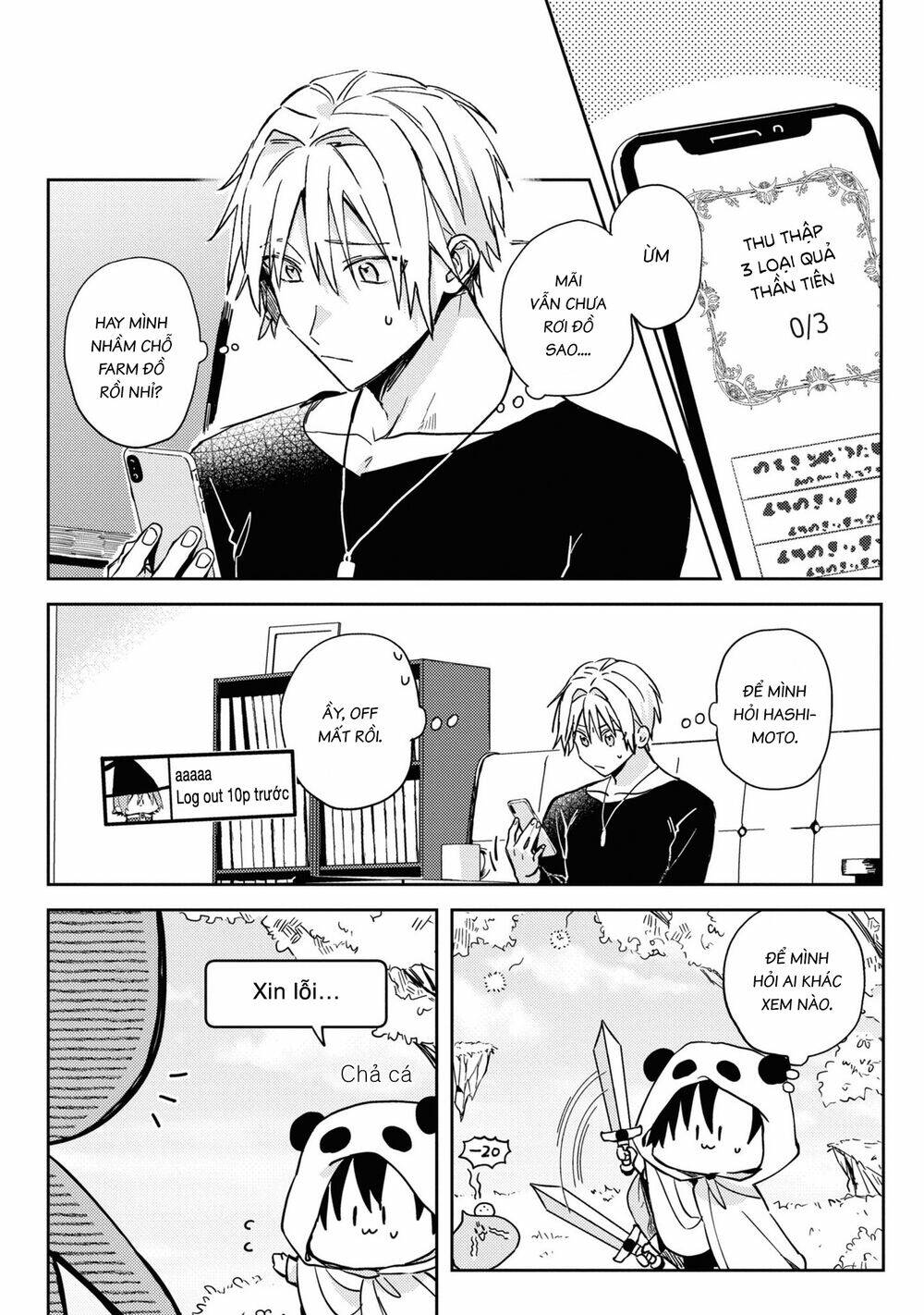 Đồng Đội Game Online, Té Là Ngài Sếp Khó Tính Chap 23 - Next Chap 24