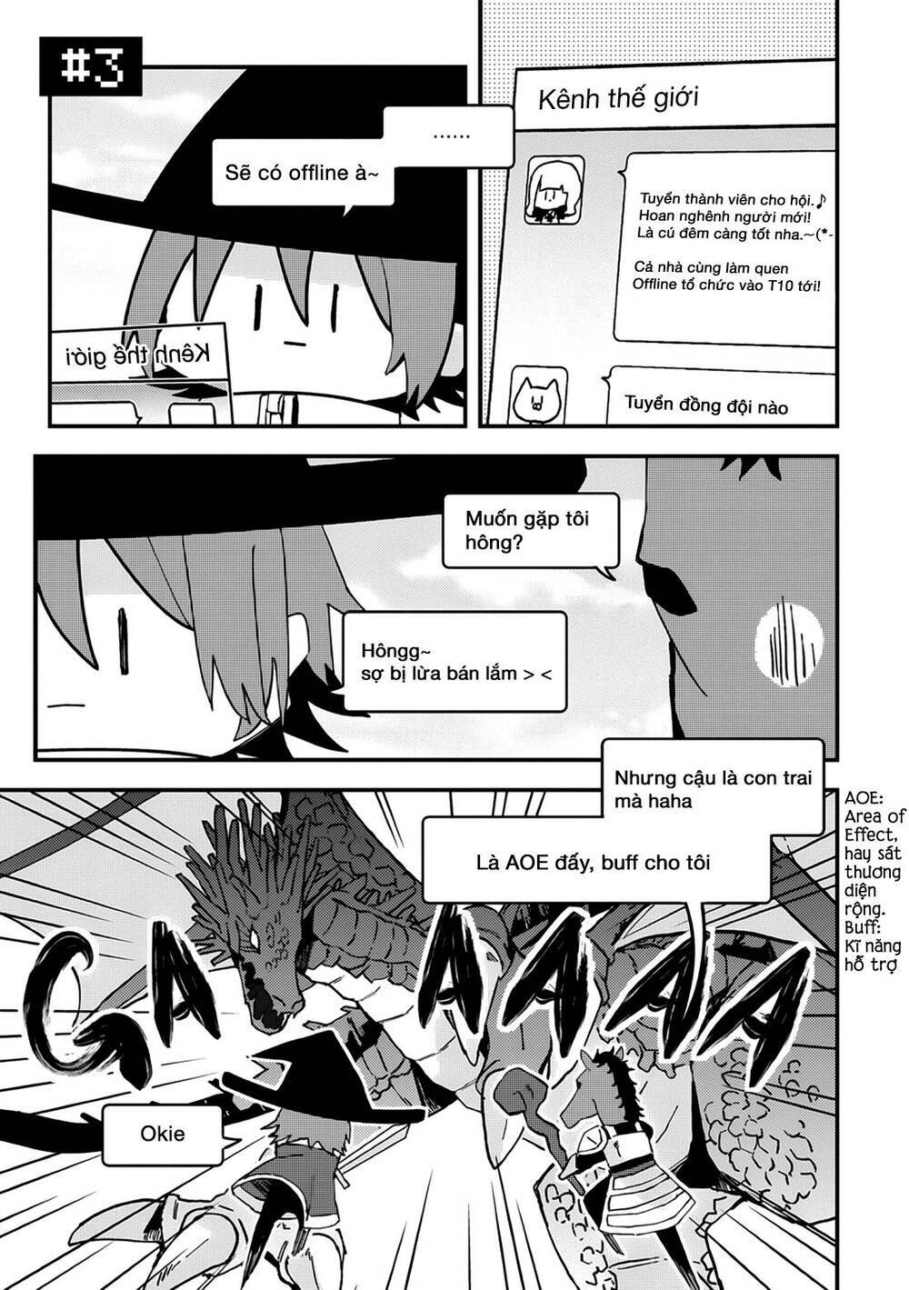 Đồng Đội Game Online, Té Là Ngài Sếp Khó Tính Chap 3 - Next Chap 4