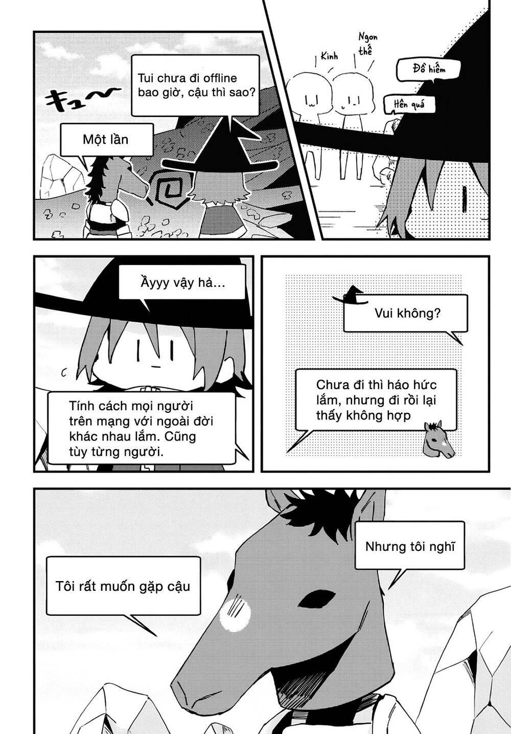 Đồng Đội Game Online, Té Là Ngài Sếp Khó Tính Chap 3 - Next Chap 4