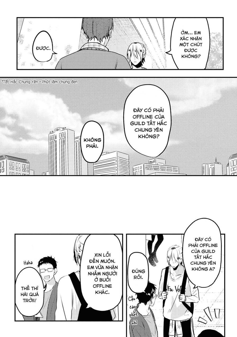 Đồng Đội Game Online, Té Là Ngài Sếp Khó Tính Chap 7 - Next Chap 8