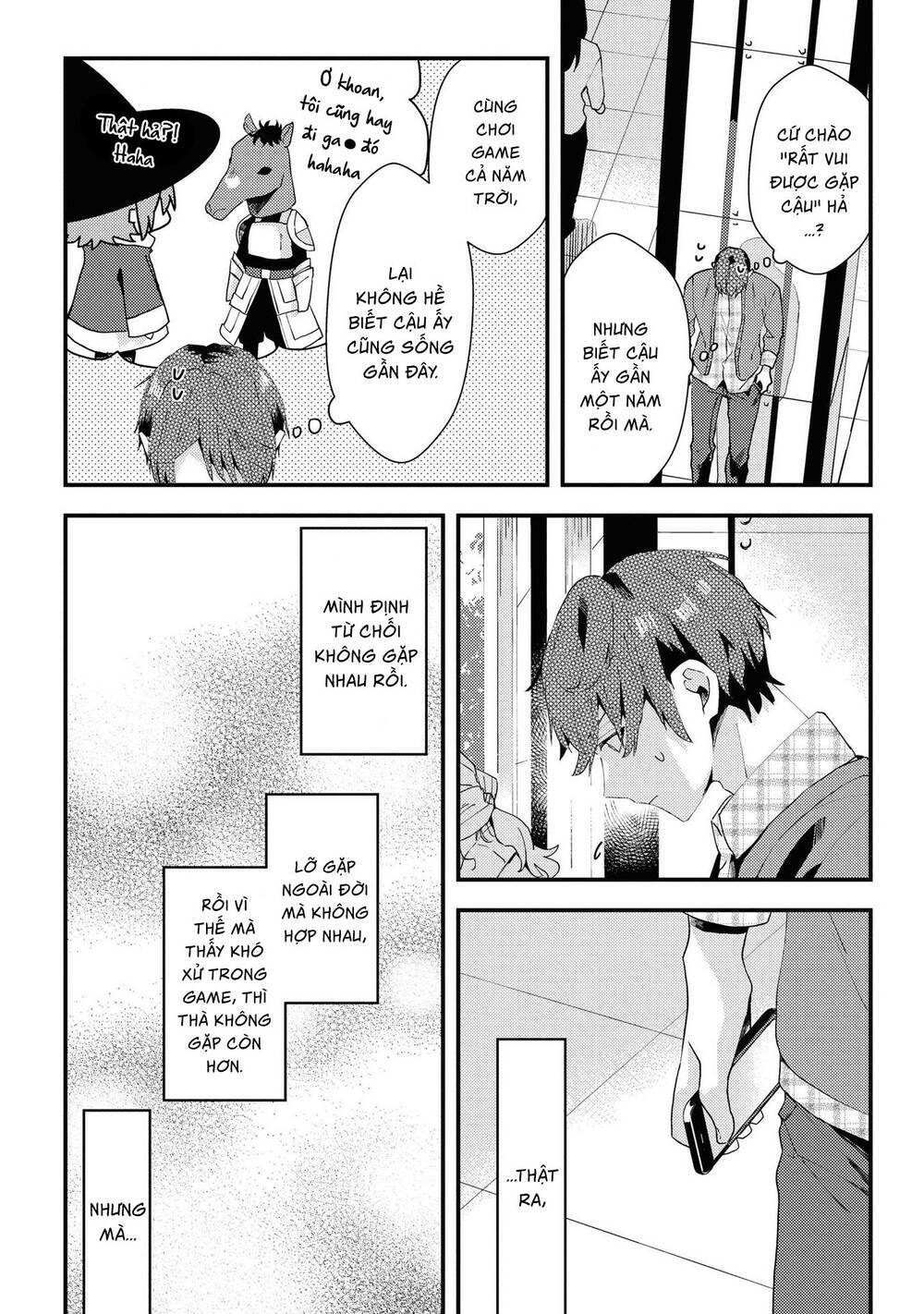 Đồng Đội Game Online, Té Là Ngài Sếp Khó Tính Chap 7 - Next Chap 8