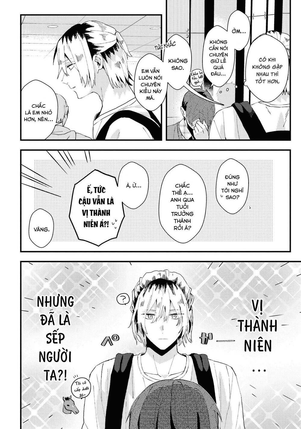 Đồng Đội Game Online, Té Là Ngài Sếp Khó Tính Chap 7 - Next Chap 8