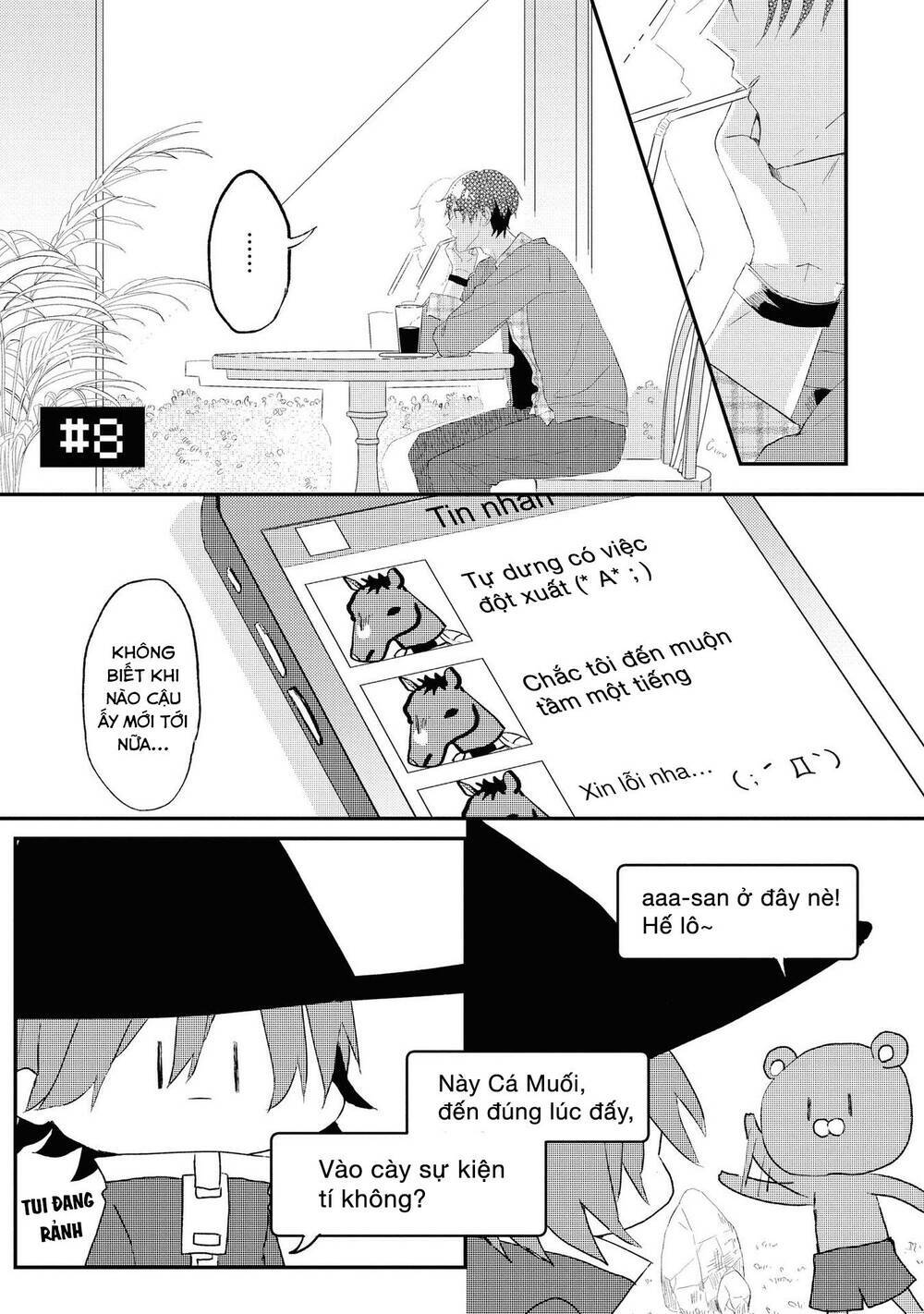 Đồng Đội Game Online, Té Là Ngài Sếp Khó Tính Chap 8 - Next Chap 9