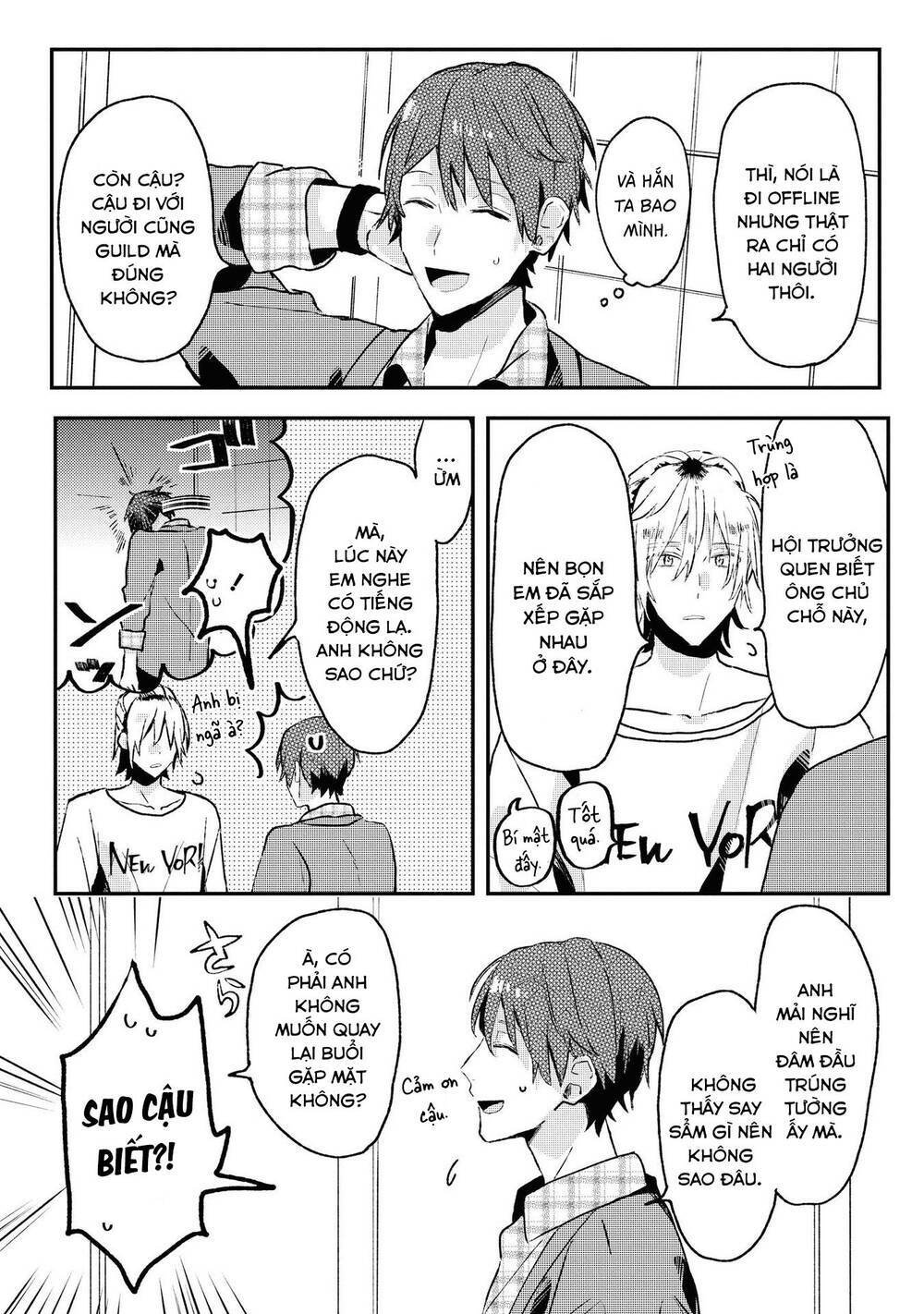 Đồng Đội Game Online, Té Là Ngài Sếp Khó Tính Chap 9 - Next Chap 10