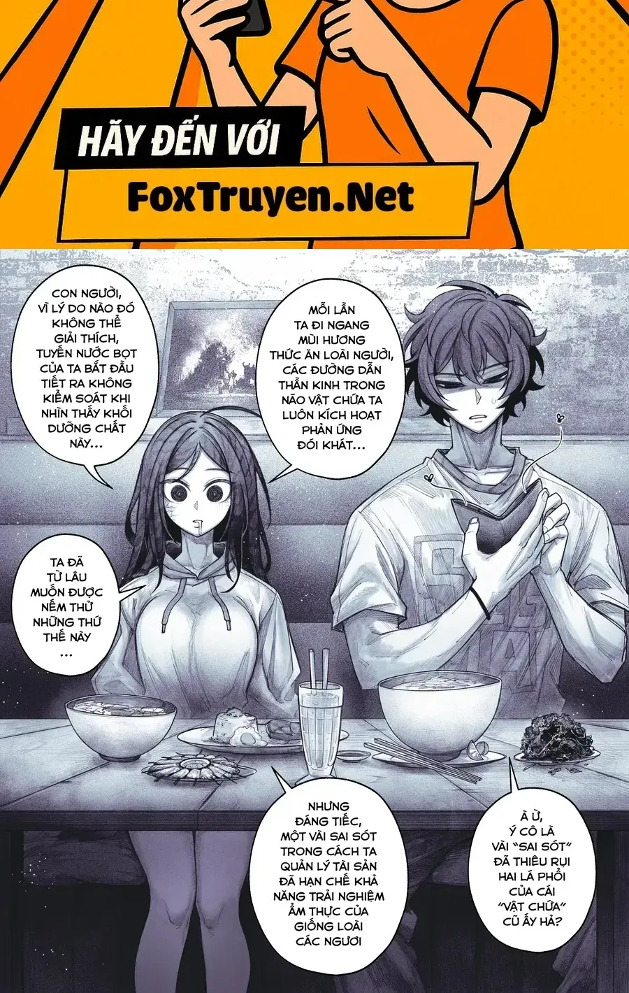 Đồng Nghiệp Tôi Là Một Quái Vật Tà Dị! Chap 7 - Next Chap 8