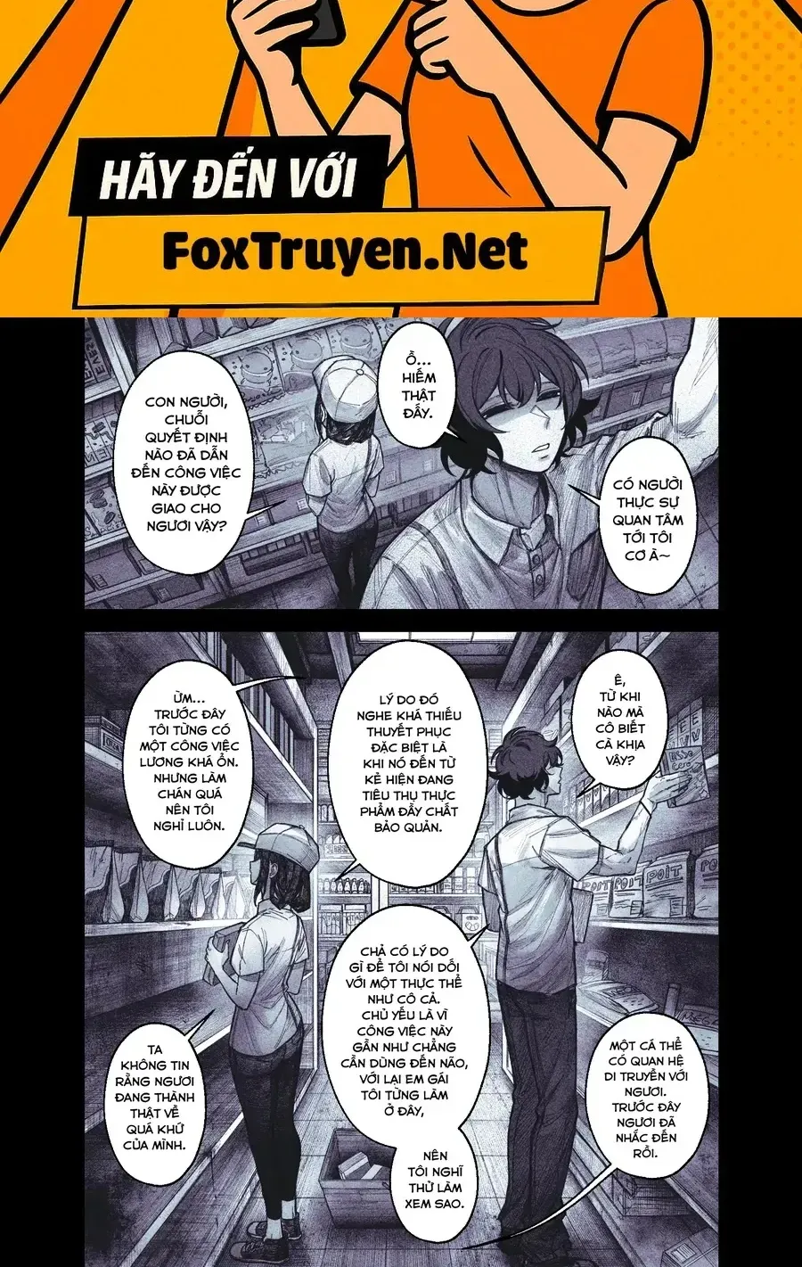 Đồng Nghiệp Tôi Là Một Quái Vật Tà Dị! Chap 8.2 - Next Chap 9.2