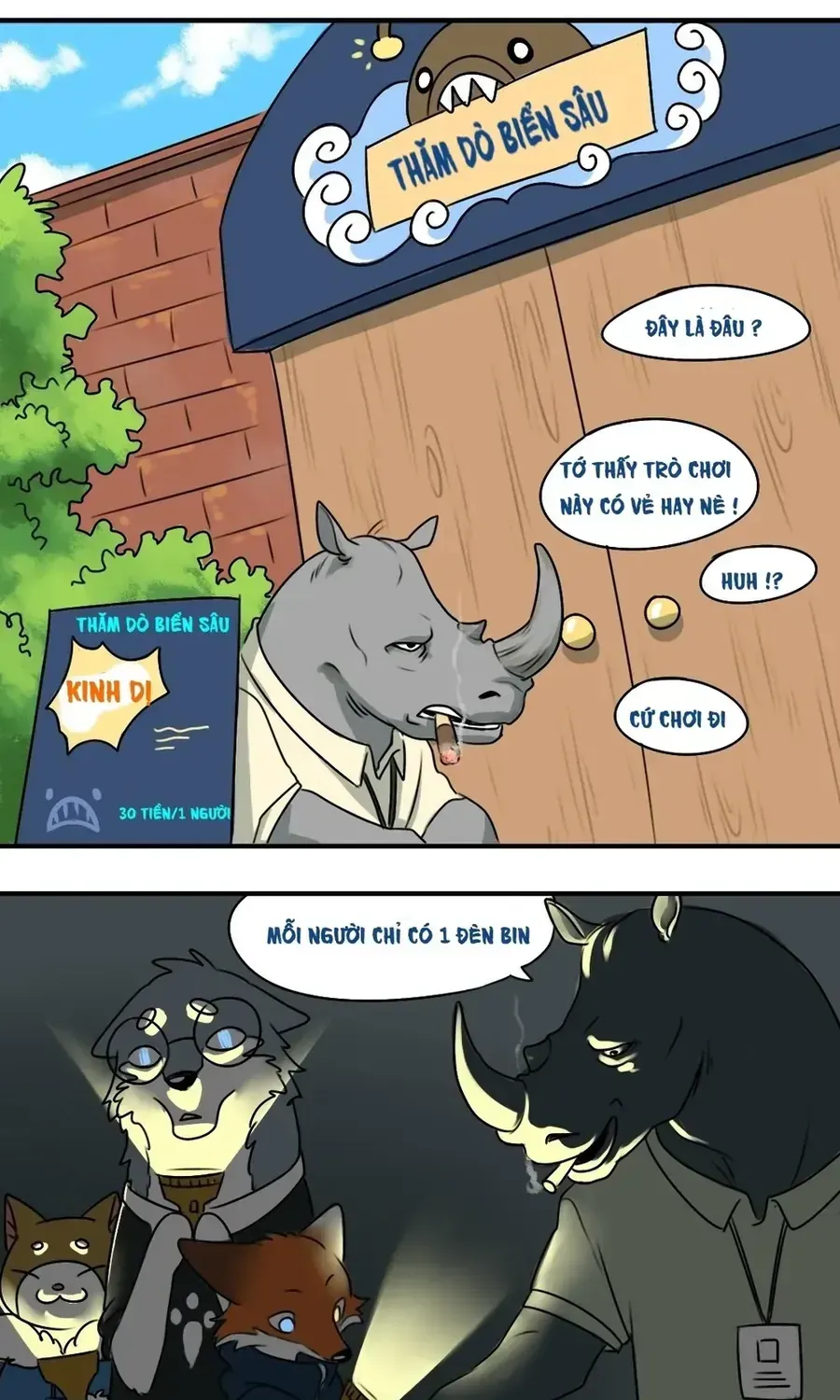 Động Vật Đầu Tiên Chap 10 - Next Chap 11
