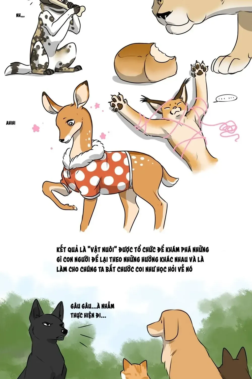 Động Vật Đầu Tiên Chap 16 - Next Chap 17