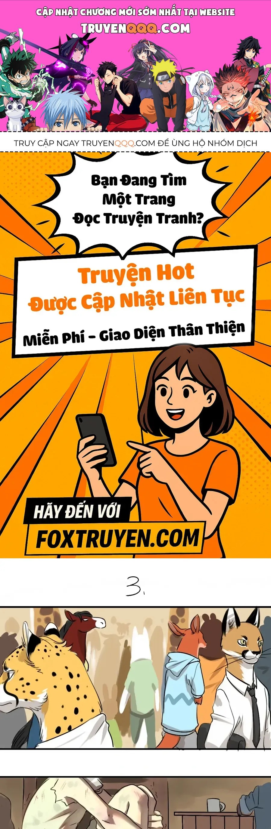 Động Vật Đầu Tiên Chap 3 - Next Chap 4