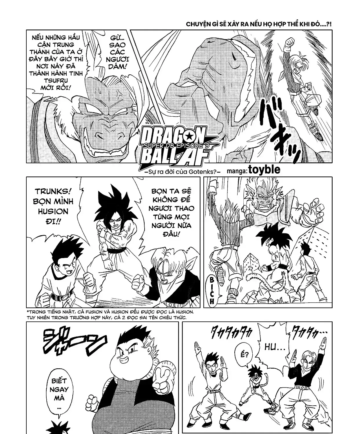 Dragon Ball Af Chap 5 - Next Chap 6