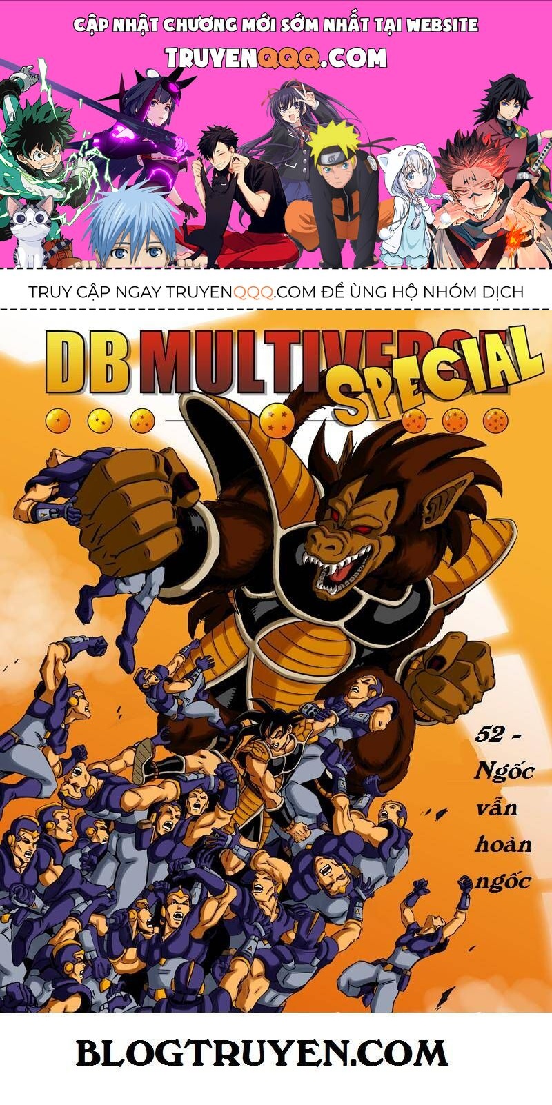 Dragon Ball Multiverse Chap 52 - Next Chap 53