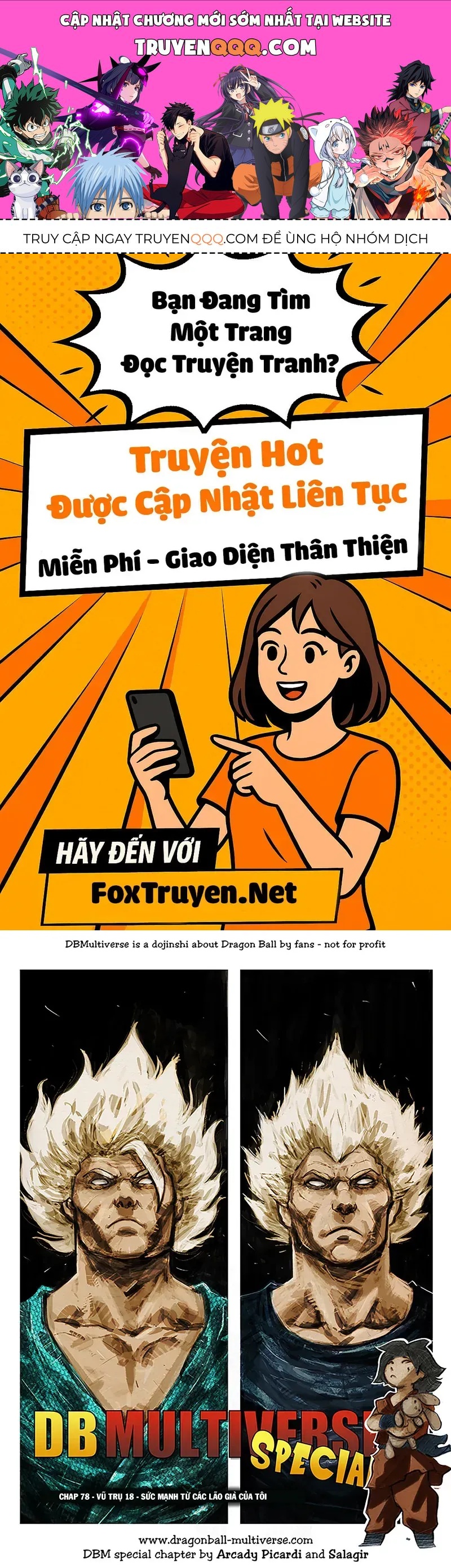 Dragon Ball Multiverse Chap 78 - Next Chap 79