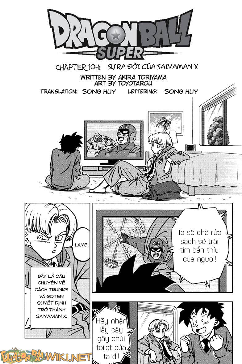 Dragon Ball Super Chap 104 - Next Chap 105