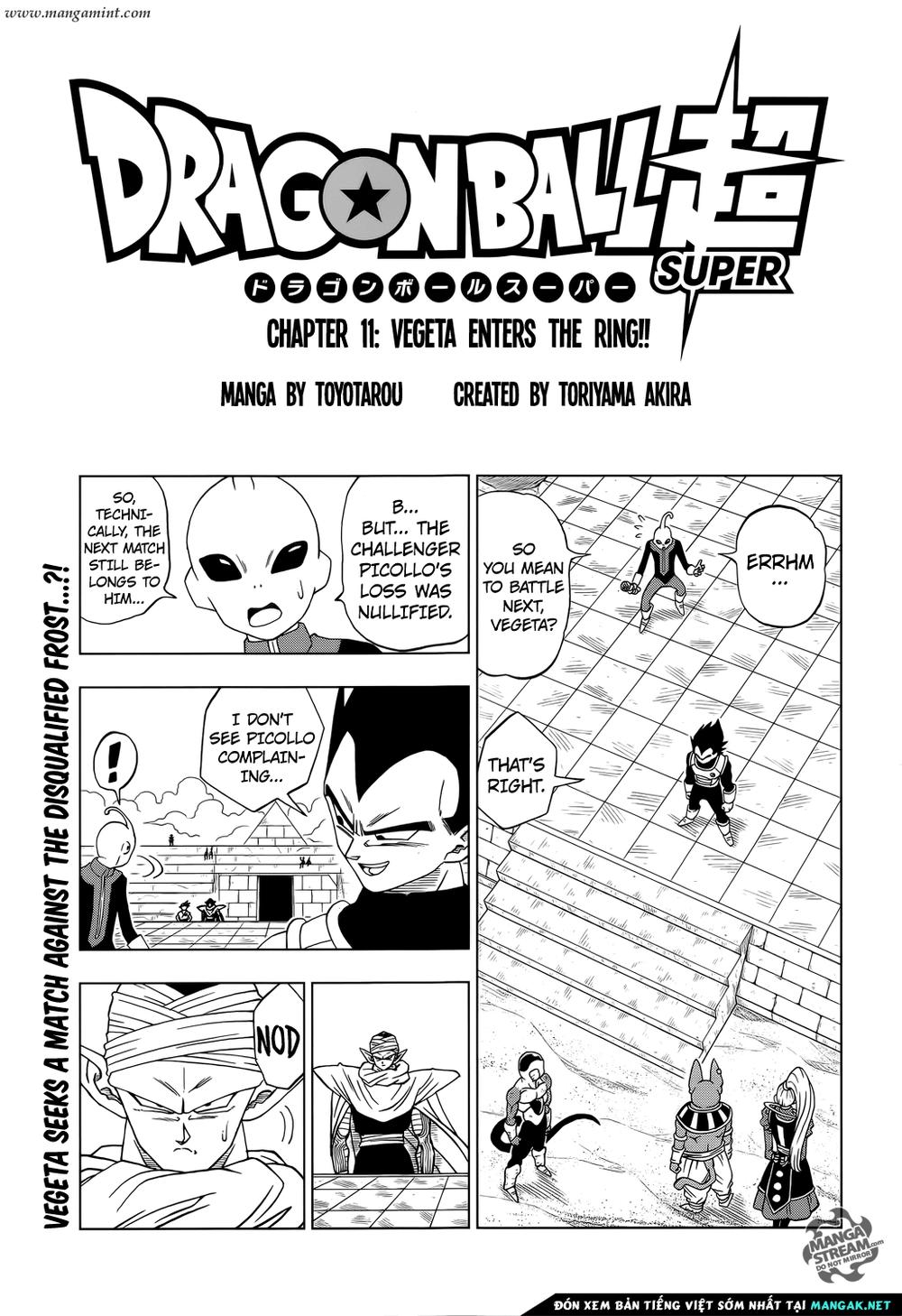 Dragon Ball Super Chap 11 - Next Chap 12