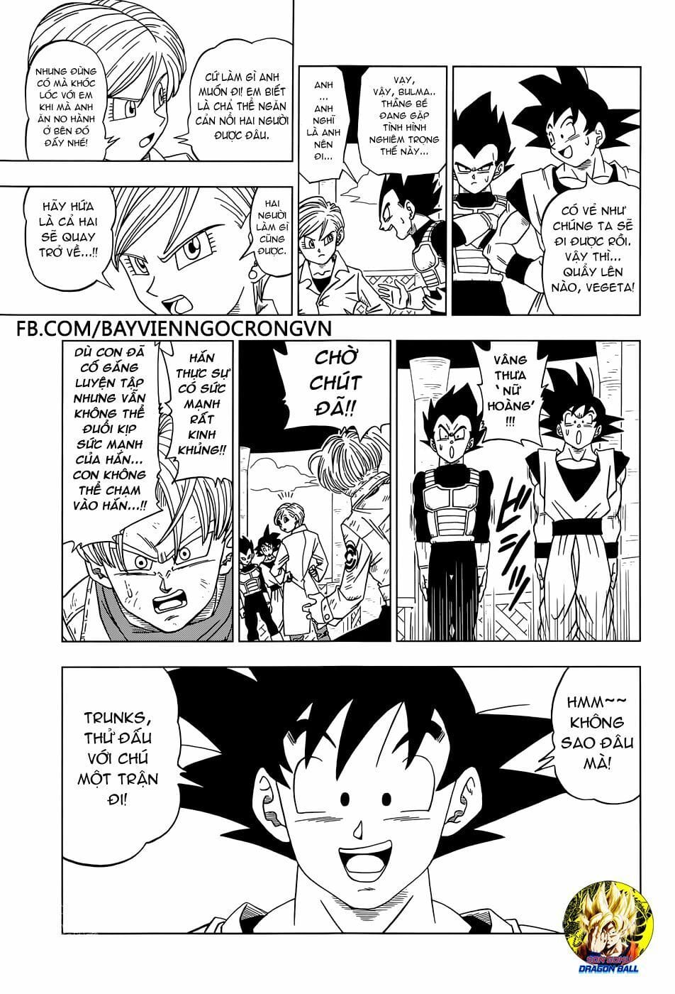 Dragon Ball Super Chap 15 - Next Chap 16