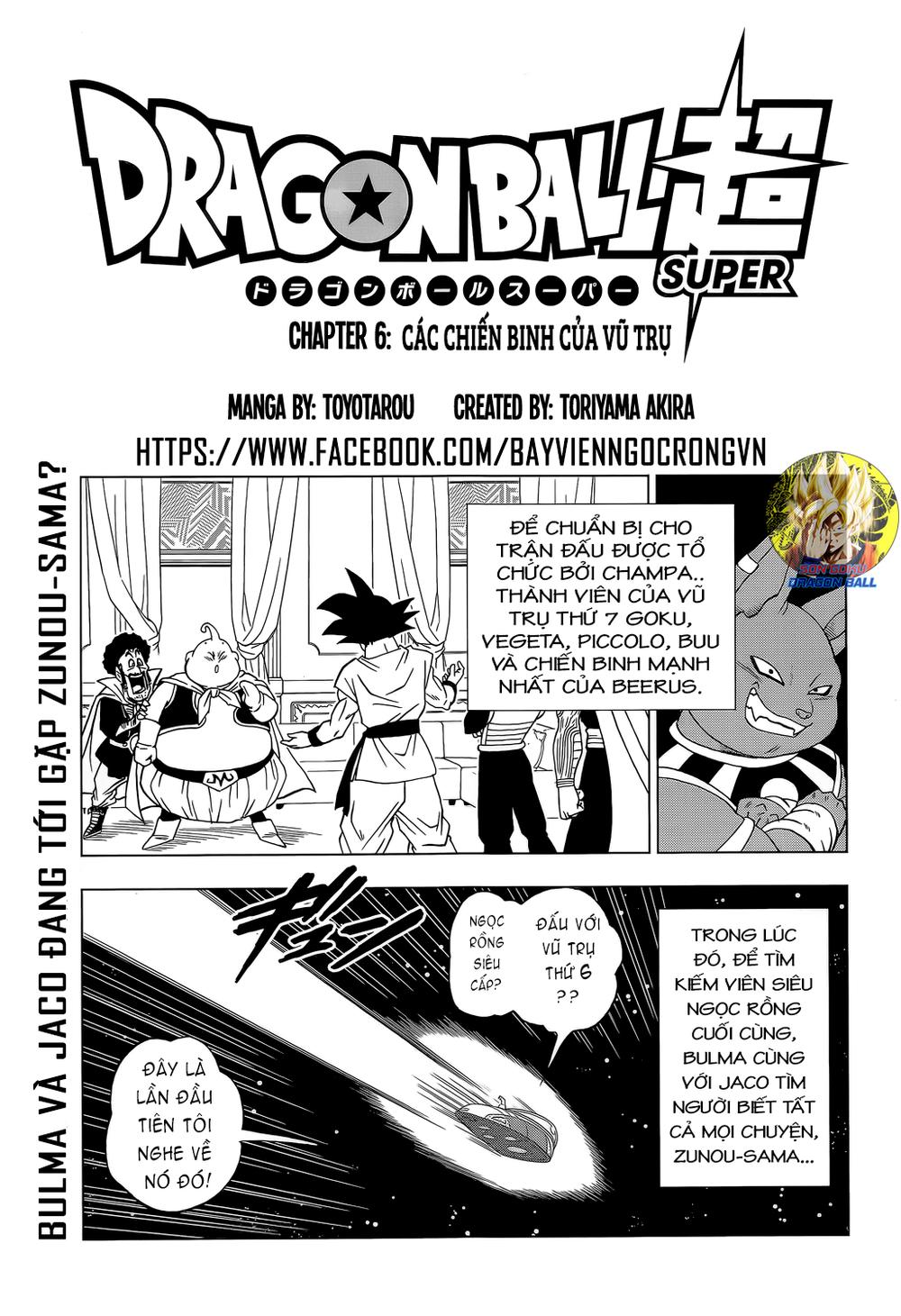 Dragon Ball Super Chap 7 - Next Chap 8