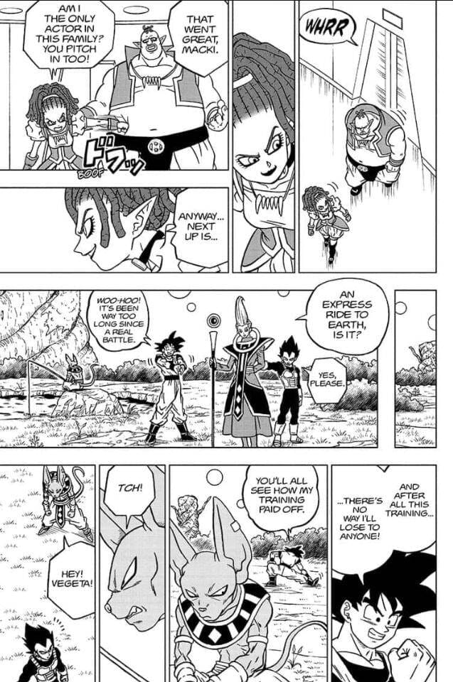 Dragon Ball Super Chap 71 - Next Chap 72