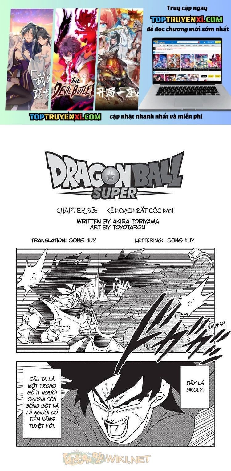 Dragon Ball Super Chap 93 - Next Chap 94