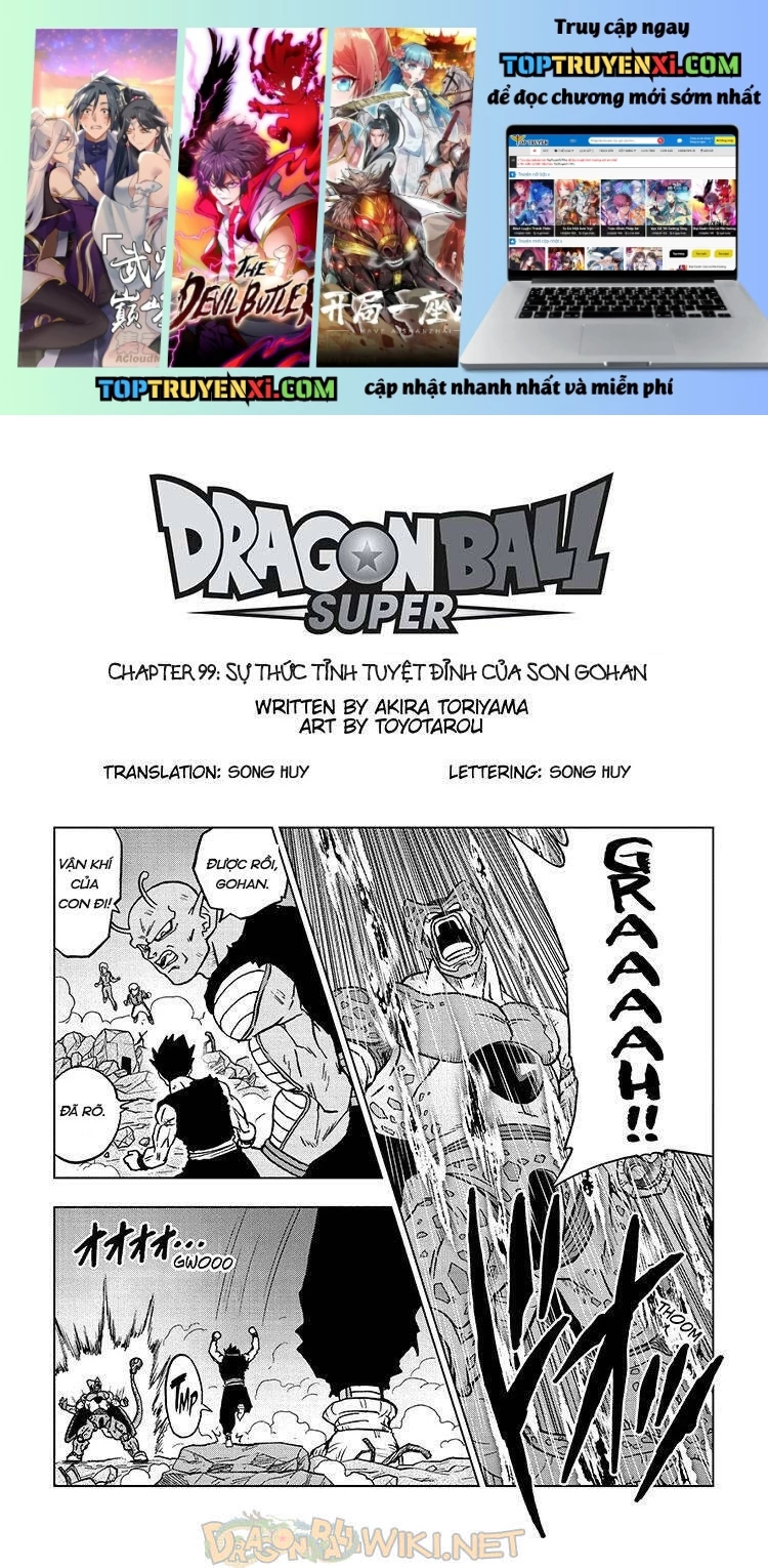 Dragon Ball Super Chap 99 - Next Chap 100