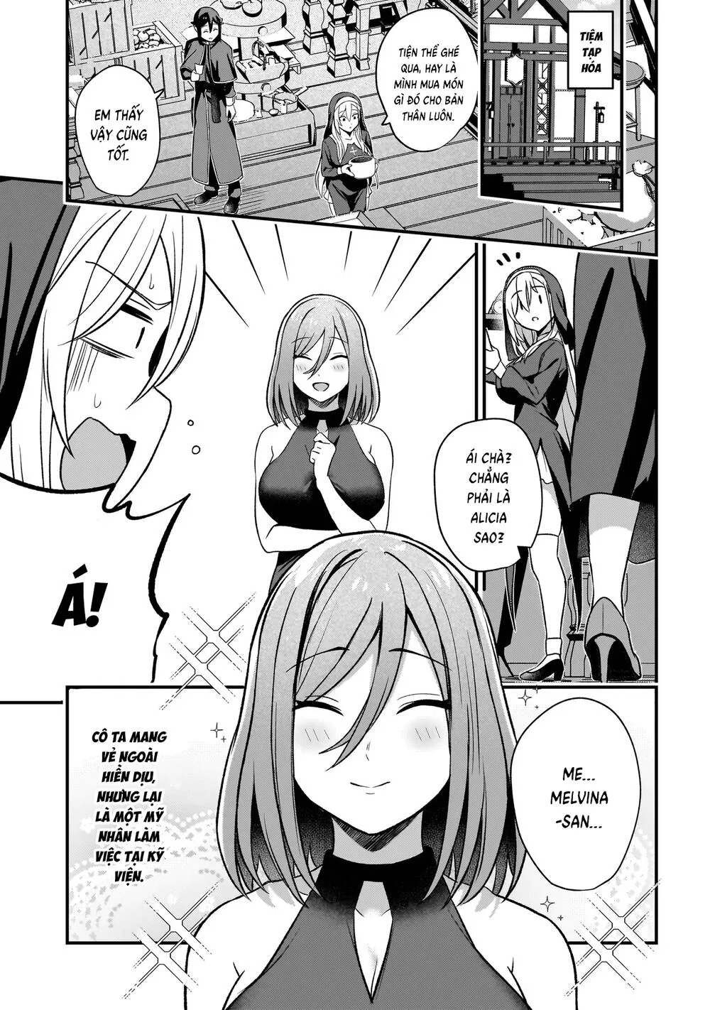 Dù Là Nữ Tu Hay Vọng Tưởng Thì Có Được Phép Yêu Tu Sĩ Thiếu Niên Không? Chap 3 - Next Chap 4