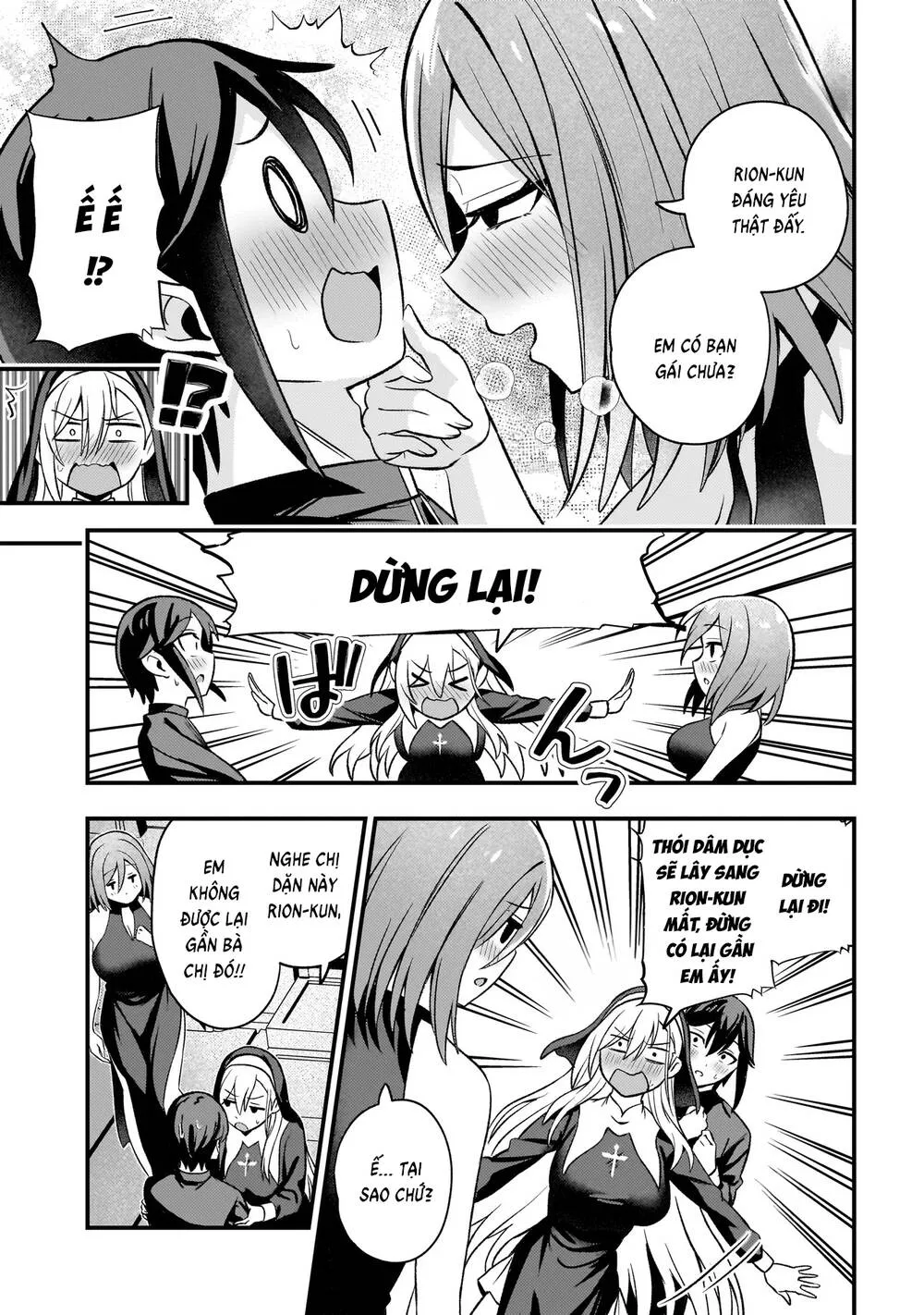 Dù Là Nữ Tu Hay Vọng Tưởng Thì Có Được Phép Yêu Tu Sĩ Thiếu Niên Không? Chap 3 - Next Chap 4
