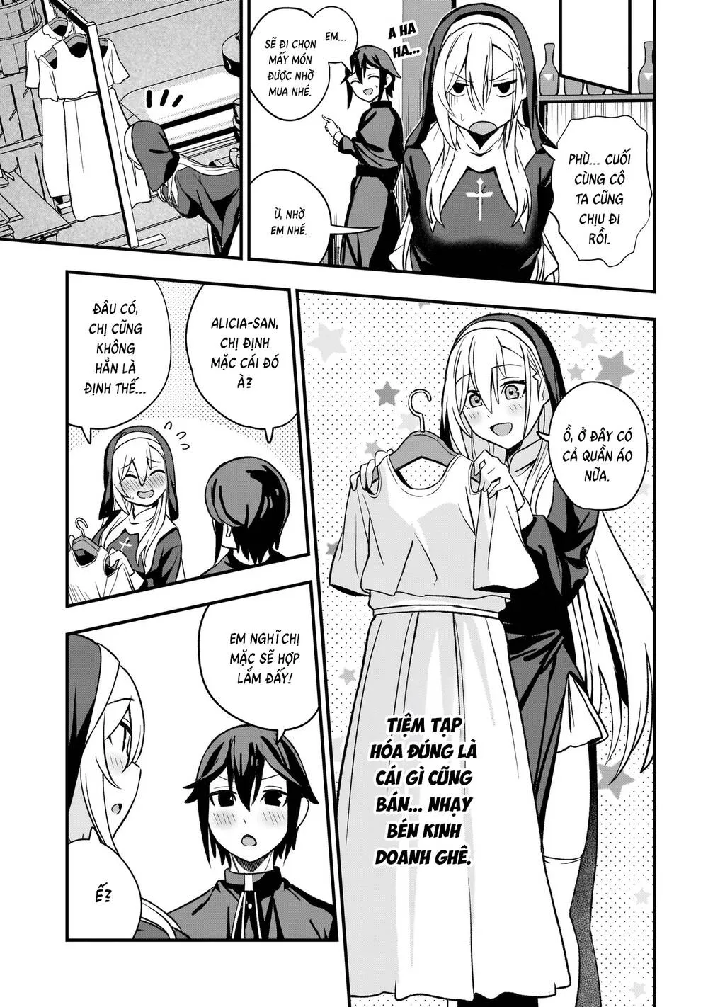 Dù Là Nữ Tu Hay Vọng Tưởng Thì Có Được Phép Yêu Tu Sĩ Thiếu Niên Không? Chap 3 - Next Chap 4