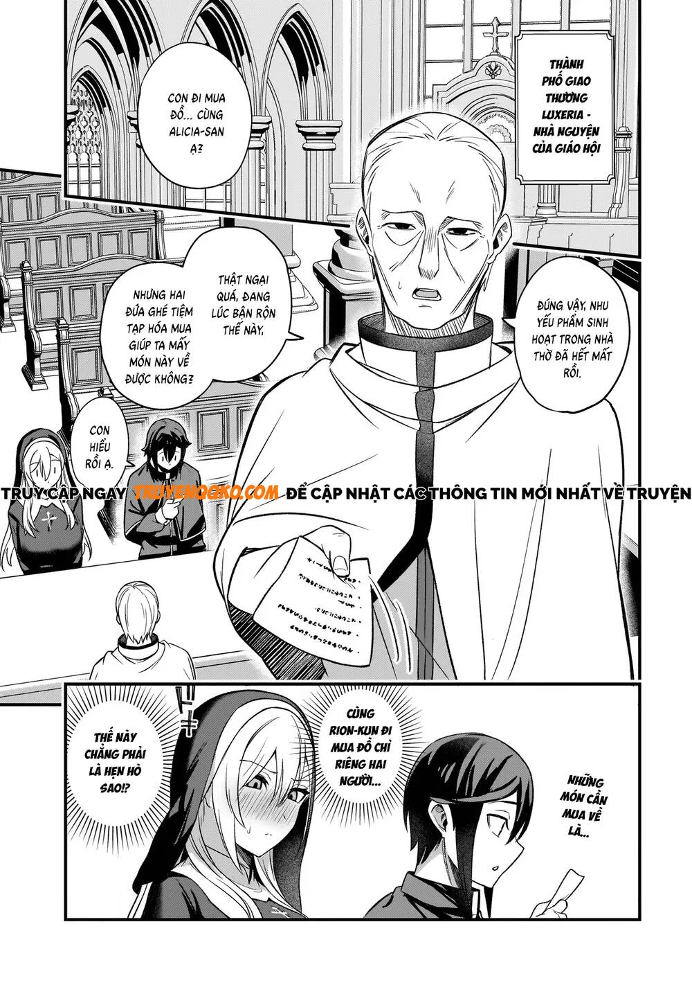 Dù Là Nữ Tu Hay Vọng Tưởng Thì Có Được Phép Yêu Tu Sĩ Thiếu Niên Không? Chap 3 - Next Chap 4