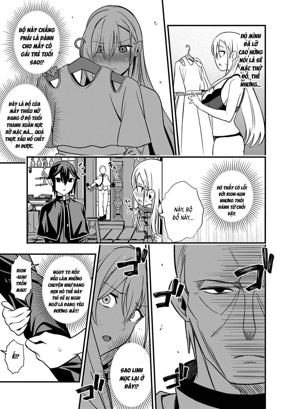 Dù Là Nữ Tu Hay Vọng Tưởng Thì Có Được Phép Yêu Tu Sĩ Thiếu Niên Không? Chap 3 - Next Chap 4