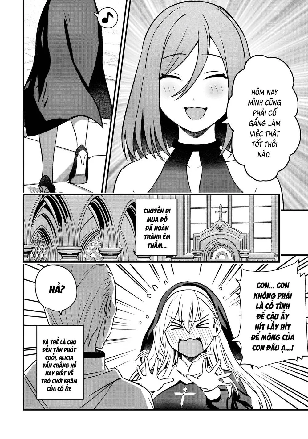 Dù Là Nữ Tu Hay Vọng Tưởng Thì Có Được Phép Yêu Tu Sĩ Thiếu Niên Không? Chap 3 - Next Chap 4
