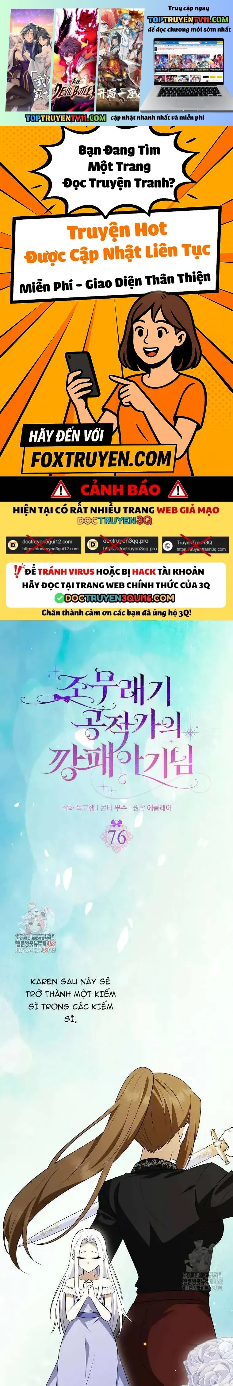 Đứa Con Gái Côn Đồ Nhà Công Tước Chap 76 - Next Chap 77
