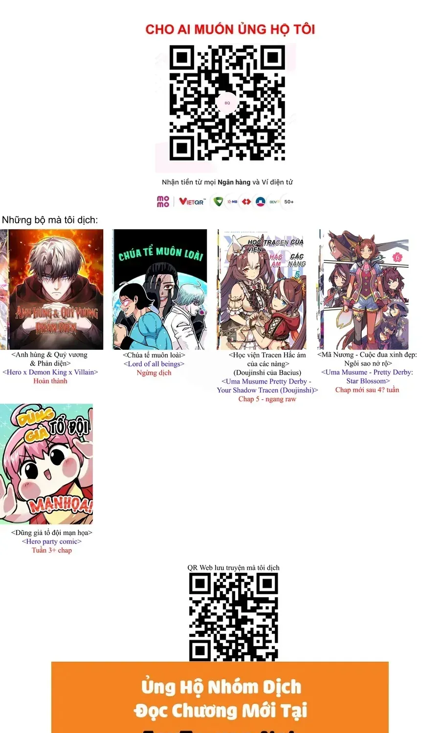 Dũng Giả Tổ Đội Mạn Họa Chap 8 - Next Chap 9