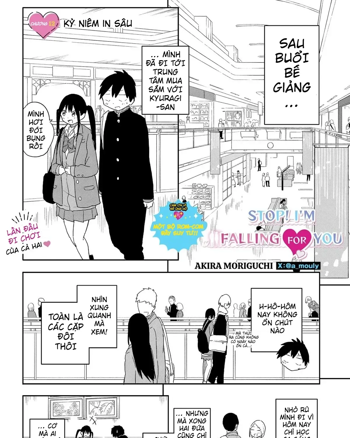 Dừng Lại Đi! Không Mình Đổ Cậu Mất !!! Chap 12 - Next Chap 13