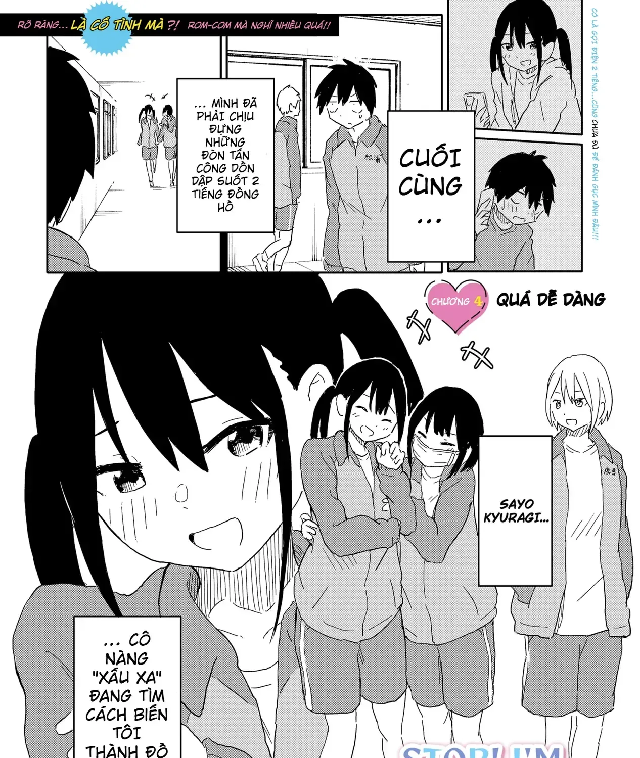 Dừng Lại Đi! Không Mình Đổ Cậu Mất !!! Chap 4 - Next Chap 5