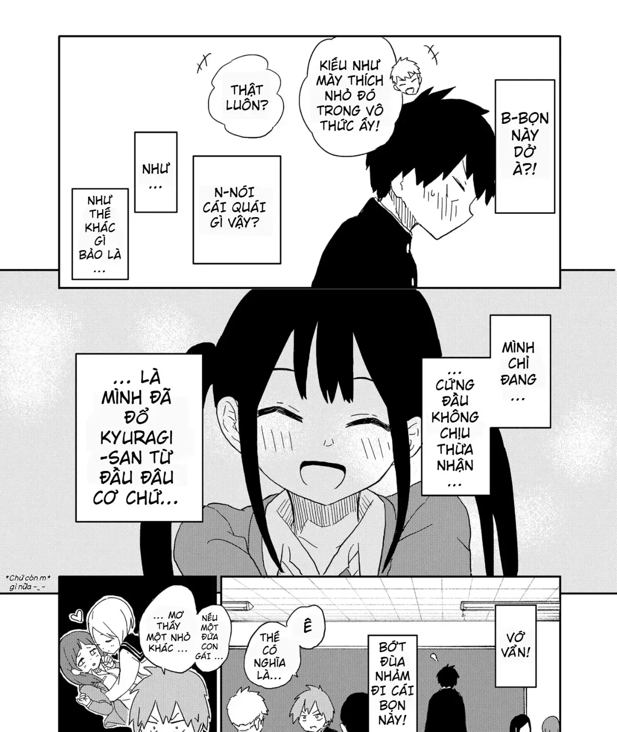 Dừng Lại Đi! Không Mình Đổ Cậu Mất !!! Chap 5 - Next Chap 6