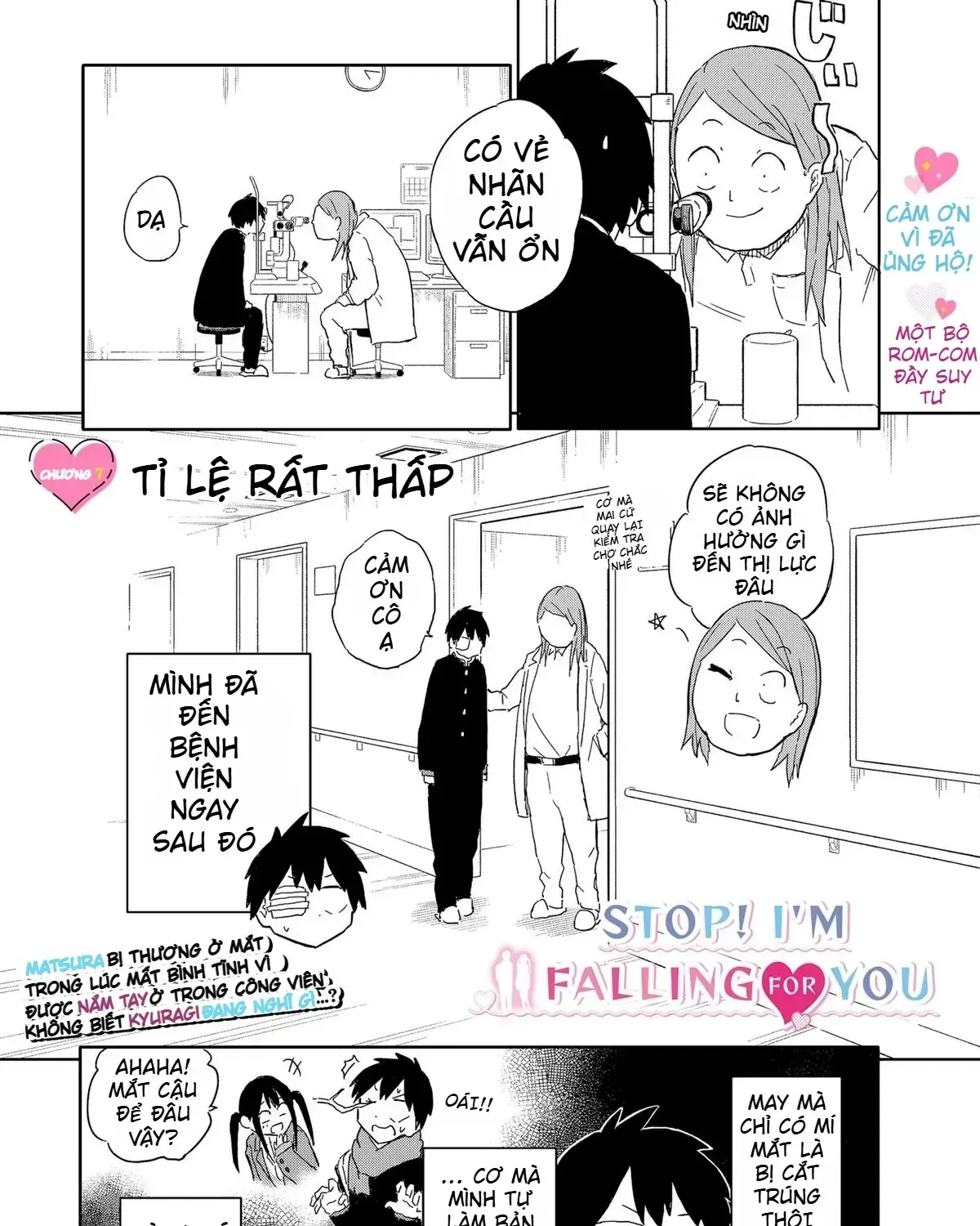 Dừng Lại Đi! Không Mình Đổ Cậu Mất !!! Chap 7 - Next Chap 8