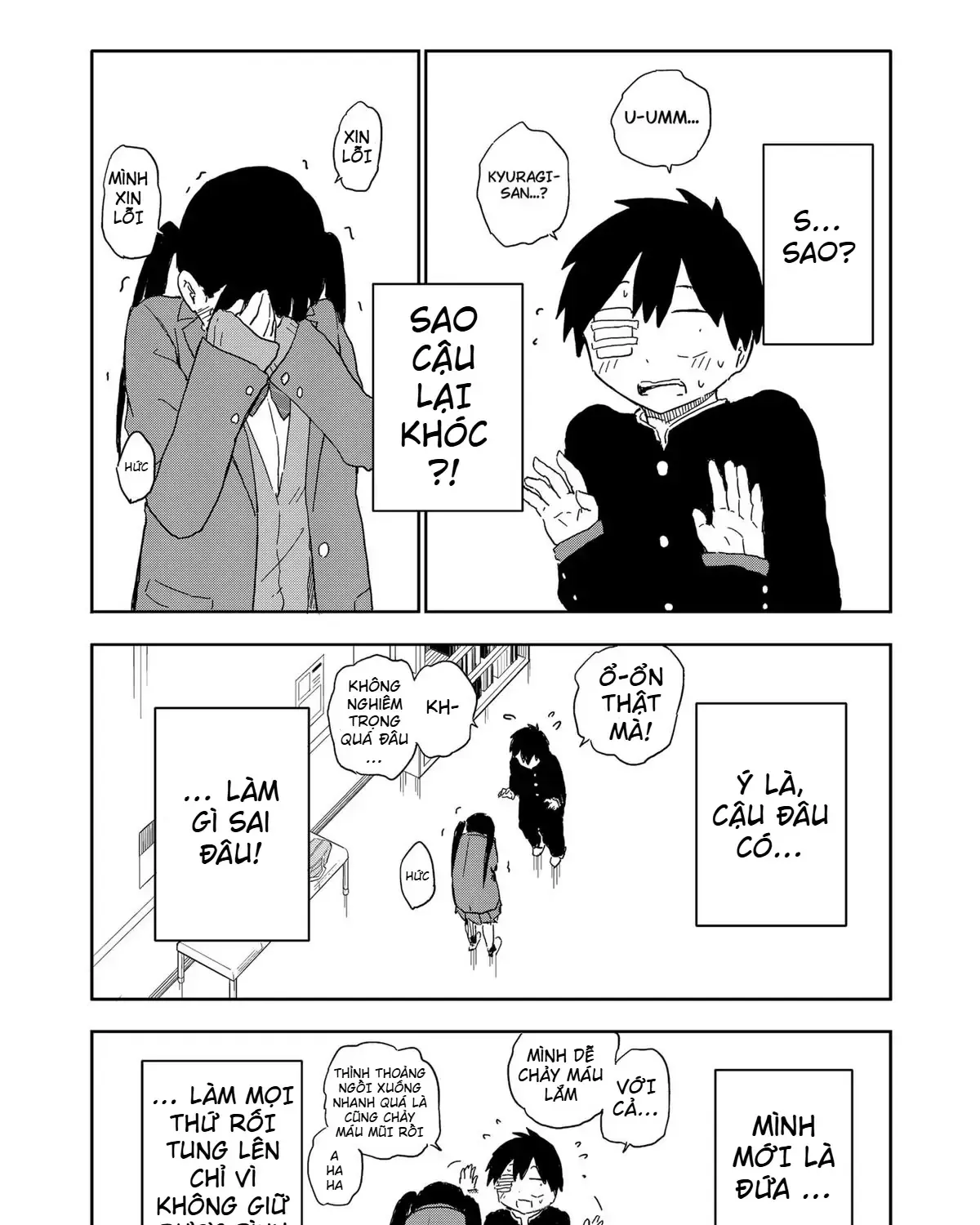 Dừng Lại Đi! Không Mình Đổ Cậu Mất !!! Chap 7 - Next Chap 8