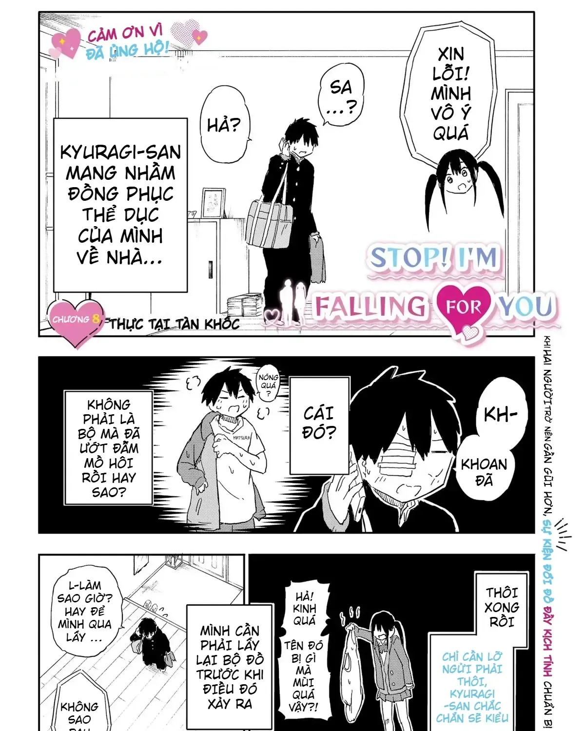 Dừng Lại Đi! Không Mình Đổ Cậu Mất !!! Chap 8 - Next Chap 9