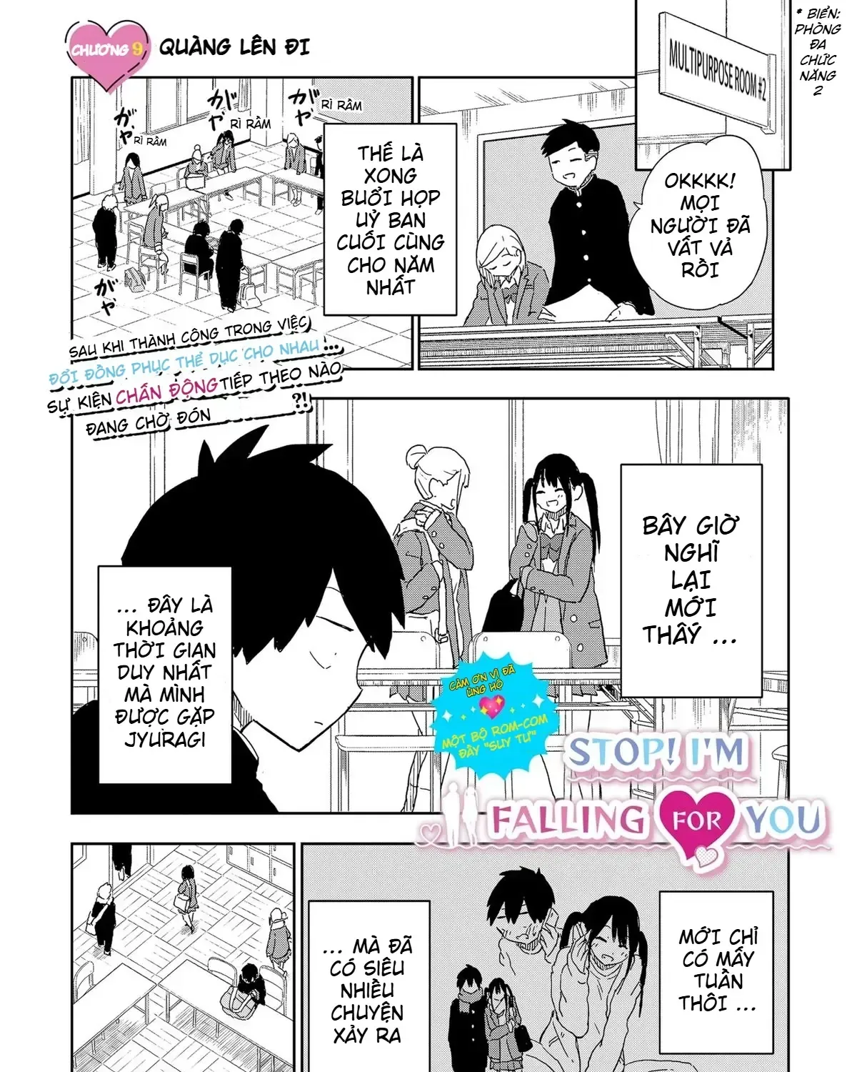 Dừng Lại Đi! Không Mình Đổ Cậu Mất !!! Chap 9 - Next Chap 10