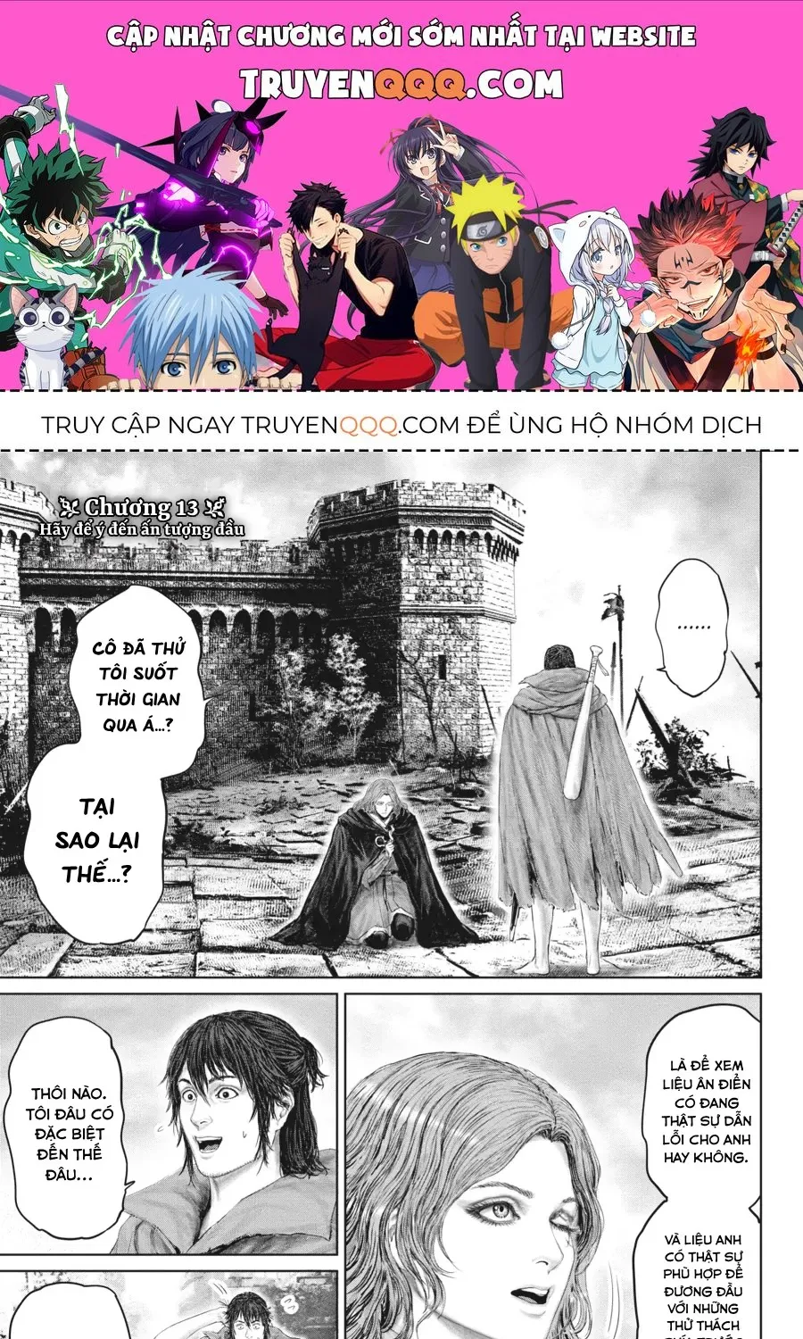 Elden Ring: Con Đường Tới Hoàng Kim Thụ Chap 13 - Next Chap 14