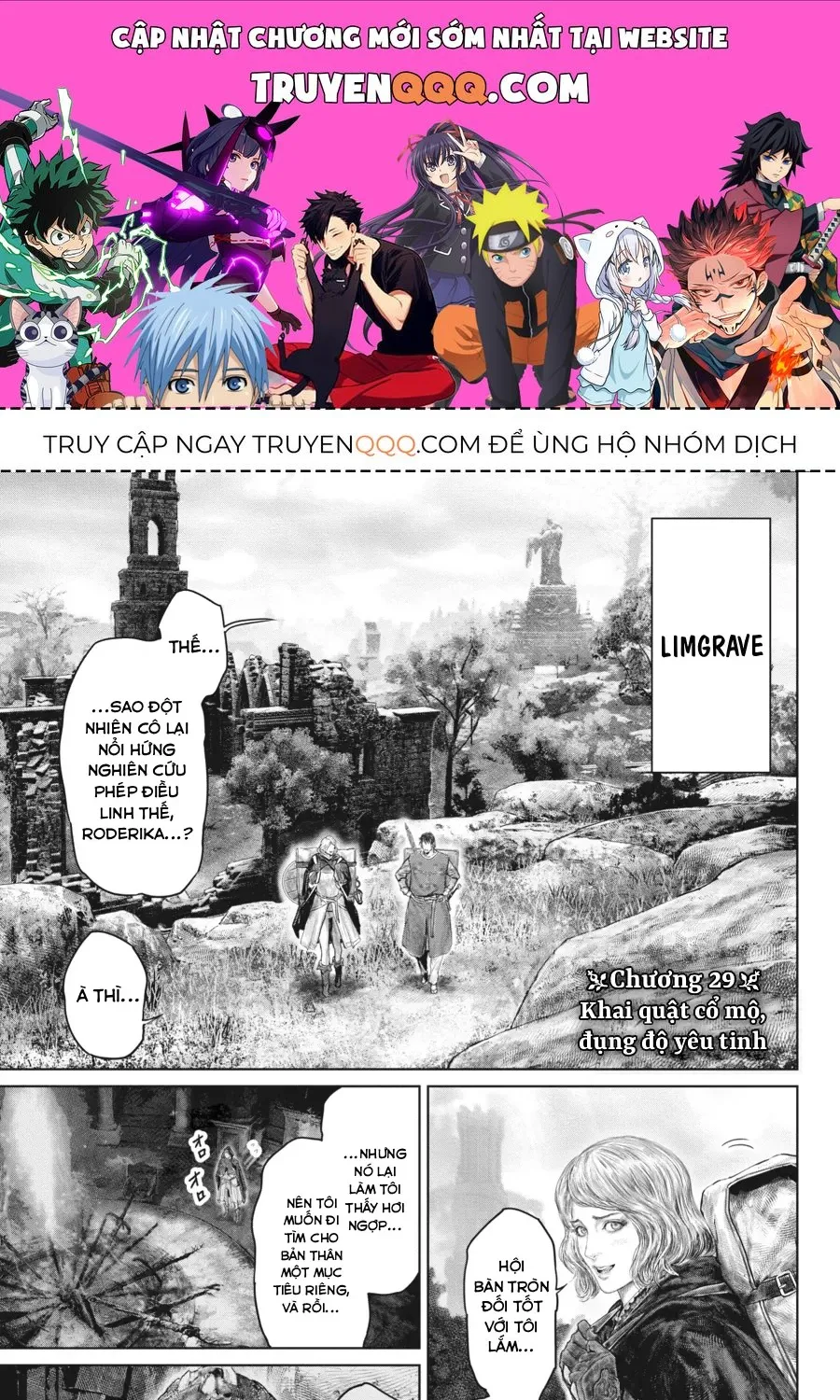 Elden Ring: Con Đường Tới Hoàng Kim Thụ Chap 29 - Next Chap 30