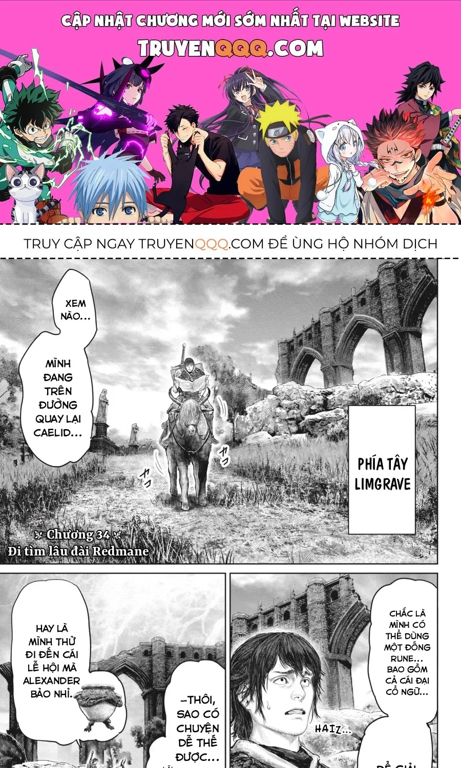 Elden Ring: Con Đường Tới Hoàng Kim Thụ Chap 34 - Next Chap 35