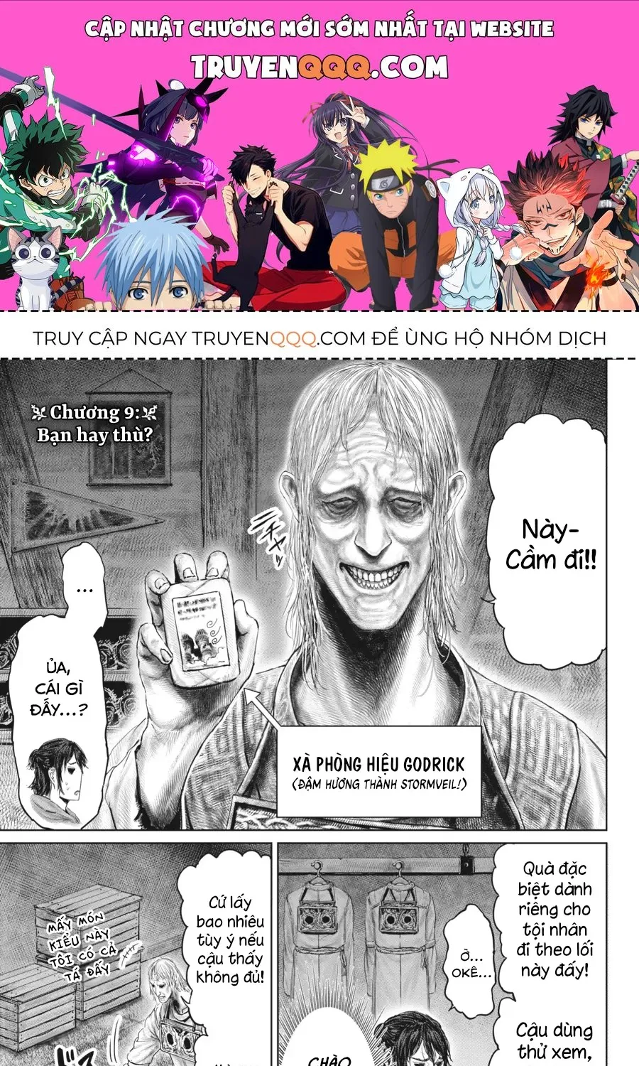 Elden Ring: Con Đường Tới Hoàng Kim Thụ Chap 9 - Next Chap 10