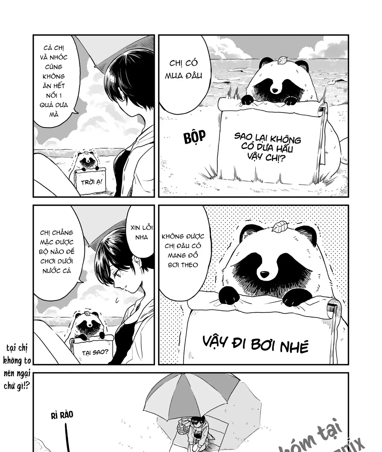 Em Đến Cùng Mưa (Web Comic) Chap 14 - Next Chap 15
