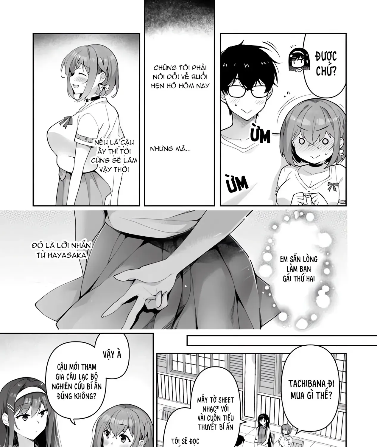 Em Sẵn Lòng Làm Bạn Gái Thứ Hai Chap 3.1 - Next Chap 4.1